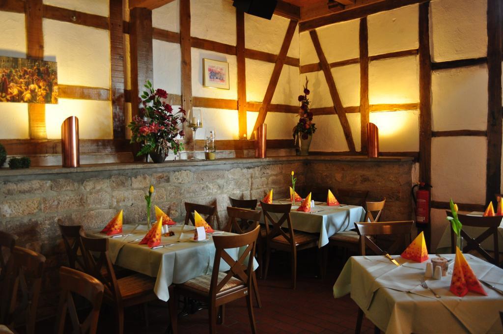Restaurant & Pension Freudenthal Wandersleben Exterior foto